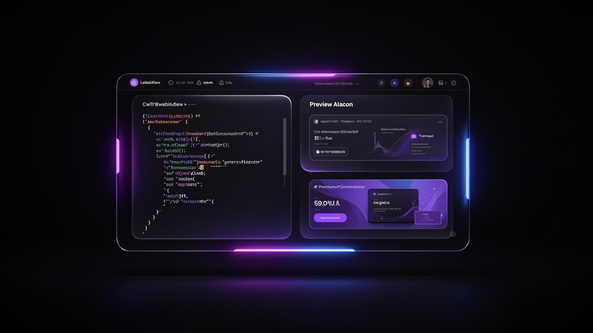NovaForge AI dashboard preview